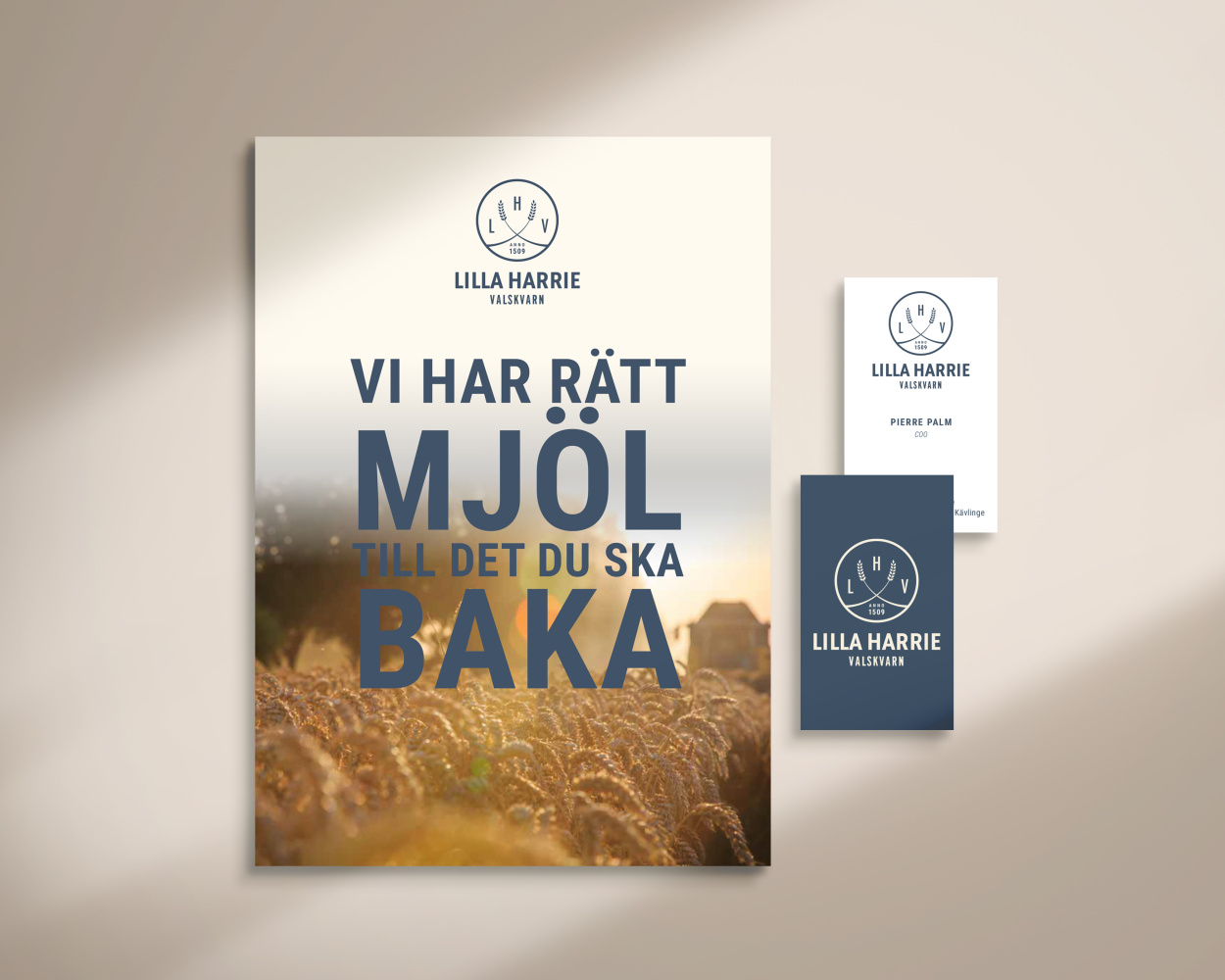 Folder och visitkort