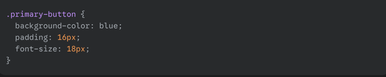 CSS-snippet