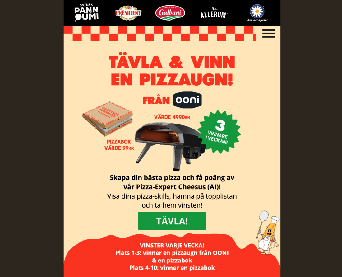 pizza kampanj
